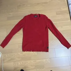 REPLAY レッドニットセーター