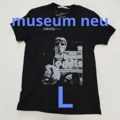 museum neu x dennis moris　オアシス　Tシャツ　Ｌ　黒のサムネイル