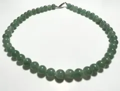 【ジャンク品用】グリーンカラー ビーズネックレス 上品