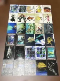 ファイナルファンタジーアートミュージアム30枚セット