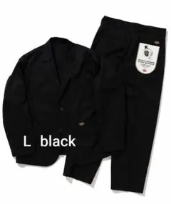 25SS 第7弾 TRIPSTER DICKIES SUIT BLACK L - メルカリ