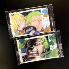 ワンピースイタジャガ プラマイドLOG.4 ゾロ サンジ N 2枚セット