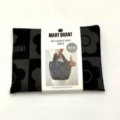 MARY QUANT リユーザブルバッグ ミニ　マリークワント　エコバッグ