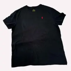 ポロ メンズTシャツ ブラック・レッド