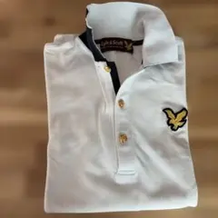 【美品】メンズ　Lyle & Scott ポロシャツ ホワイトのサムネイル