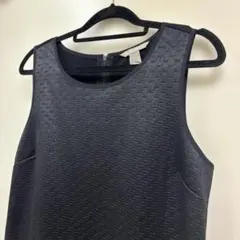 【美品】【未使用】BANANA REPUBLIC ブラックノースリーブ M