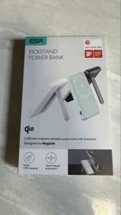 ESR モバイルバッテリー （スリム / スタンド搭載） 5000mAh