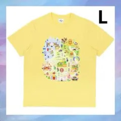 USJ マリオ　スーパーニンテンドーワールド5周年 Tシャツ　イエロー　L