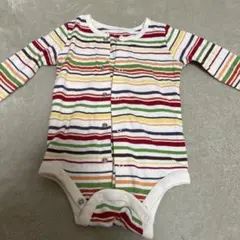 babyGap ストライプロンパース 70cm