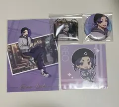 ブルーロック　まねきねこ　御影玲王　缶バッジ　コースター　ポストカード