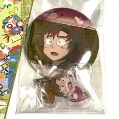 忍たま 善法寺伊作 チャーム付き缶バッジ