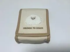 お文具といっしょ　お文具さん　ミラー付きポーチ　　リップケース