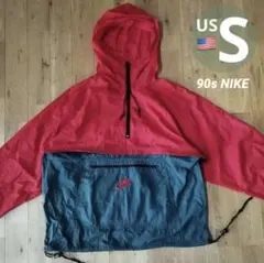 ■14日まで■ナイキ/90sナイロンジャケット/USサイズS■アメリカ製