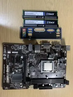 【動作確認済み】H81MマザーボードとXMS3メモリセット