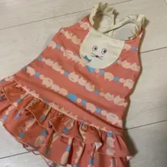 ☆美品☆ラブアンドピースアンドマネーナルミヤ女の子水着100-110cm☆