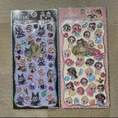 プチドロップステッカー　プリンセス　ヴィランズ