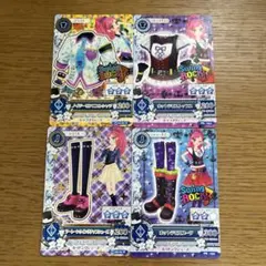 アイカツカード　4枚セット　クール　音城セイラ