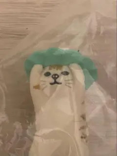 シャンプーキャット カプセルトイ➕緑の椅子