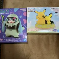 【新品未開封】ガンダム45周年×初音ミク ザクぐるみ 初音ミクver. ピカチュ