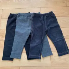 ユニクロ レギンス 3枚セット 80cm