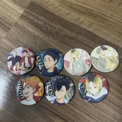 ハイキュー!! 缶バッジ 7個セット