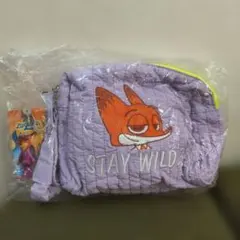 ズートピア ニック・ワイルド キルティングポーチ