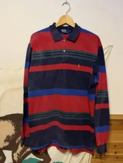 90s POLO Ralph Lauren ポロラルフローレン 長袖ポロシャツ