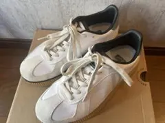 オニツカタイガー デレシティ ホワイト×グリーン 25.5cm