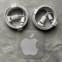 Apple純正 Lightningケーブル USB-C 2個