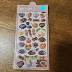 3D食べ物シール