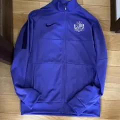 サンフレッチェ広島 Nike 紫色 長袖ピステ Lサイズ サンフレナイキ