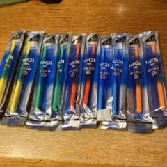 tuft24 MS ミディアムソフト 歯ブラシ 5色10本セット