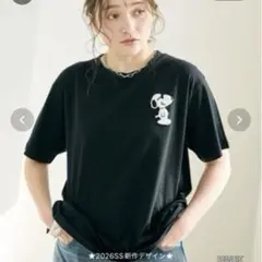 JOE COOL ワンポイント さがら刺繍Tシャツ(‪ブラック)