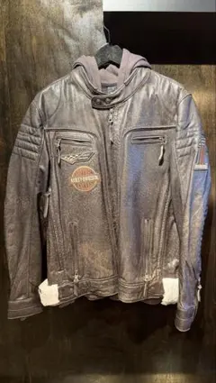 未使用　ハーレーダビッドソン レザージャケット XL 3in1 本革 ライダース