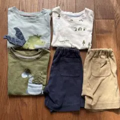 男の子　80cm 5点セット　まとめ売り　半袖　半ズボン　next 無印