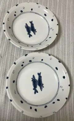 DANSK ARABESQUE魚型 プレート 2枚セット 陶器製 - メルカリ