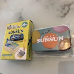 パペットスンスン　ミニ缶ケースコレクション　③マーブルチョコ