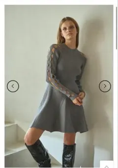 エステラケー　ニットワンピース