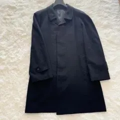 ステンカラーコート ウール メンズm