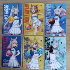 ウマ娘シンデレラグレイROUND1コラボキャンペーン6種セット