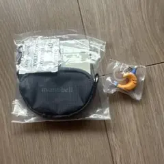 【新品未使用】montbell コインパース　GY