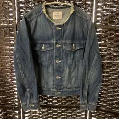 coen インディゴブルーデニムジャケット