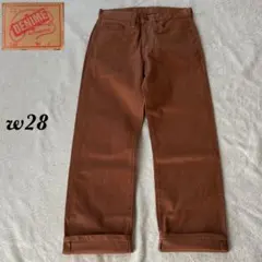 美品！旧DENIME オリゾンティ期 ピケパンツ w28 日本製 ブラウンのサムネイル
