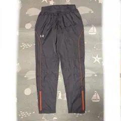 アンダーアーマー ジャージ パンツ MDサイズ グレー／オレンジ