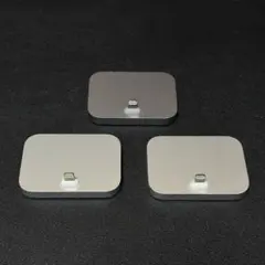 3点まとめ売り　Apple lightning dock a1717