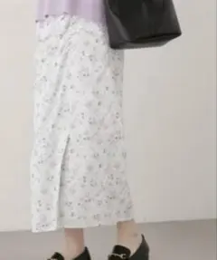 フラワープリントスカート プロポーションボディドレッシング スカートのサムネイル