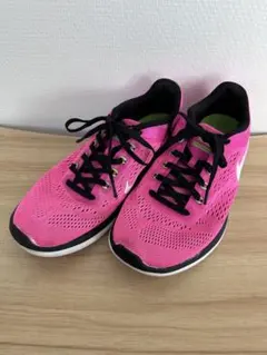 NIKE FLEX 2016 RN ランニングシューズ 23.5cm ピンク