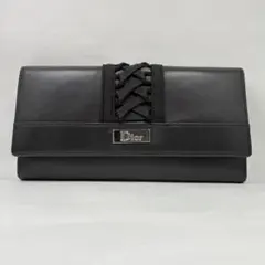 【極希少】Dior ディオール ストリートシック 長財布 黒 ガリアーノ期 革 極希少】Dior ディオール ストリートシック 長財布 黒 ガリアーノ期 革