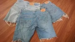 リーバイス デニム リメイクショートパンツ ３点セット