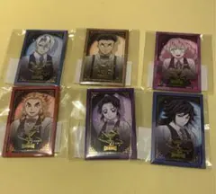 す*。様 鬼滅の刃　モクテルバー　１周年記念　箔押し缶バッジ　セット